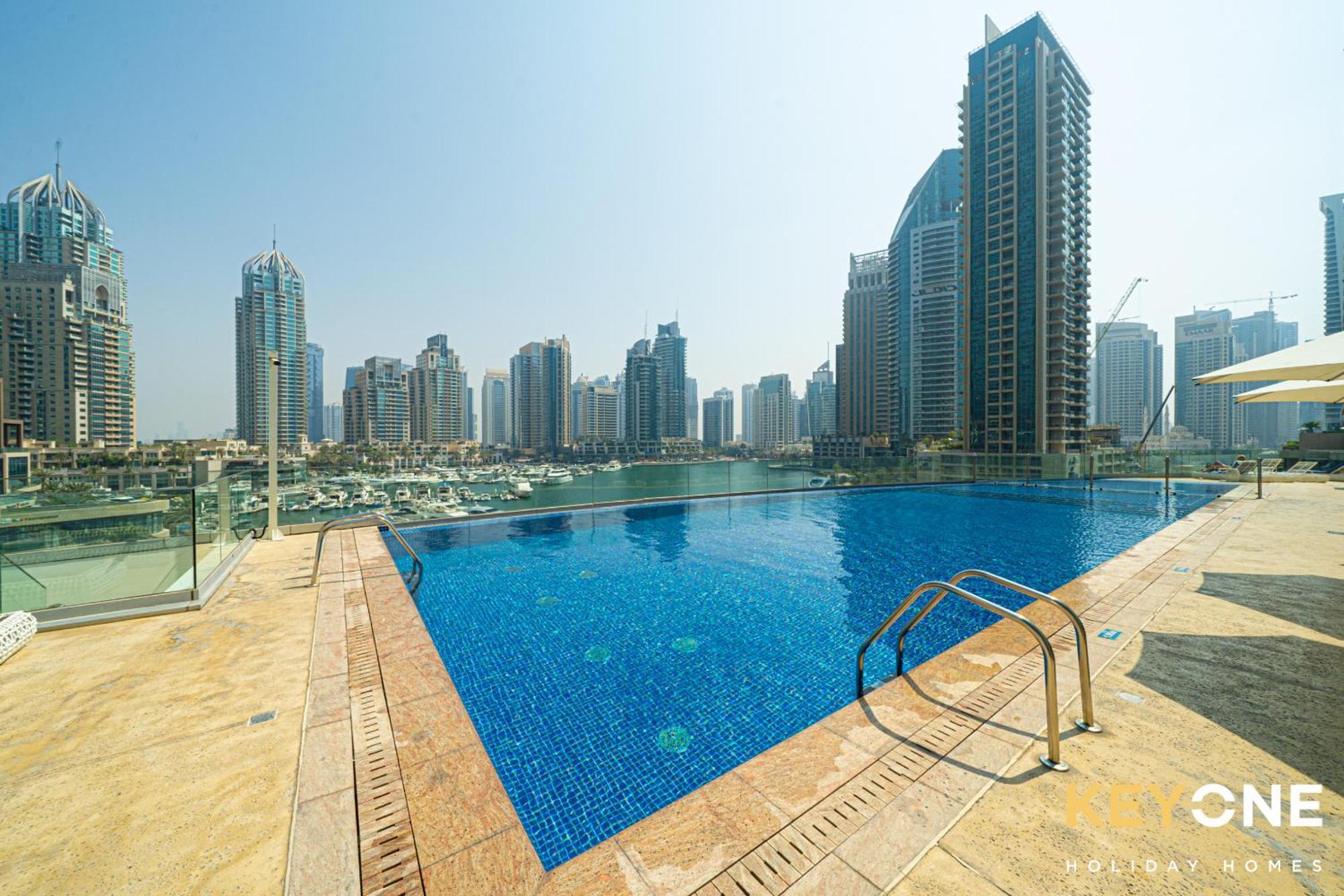 Lavish One Bedroom With Amazing Sun Deck & Pool Dubai Exterior photo